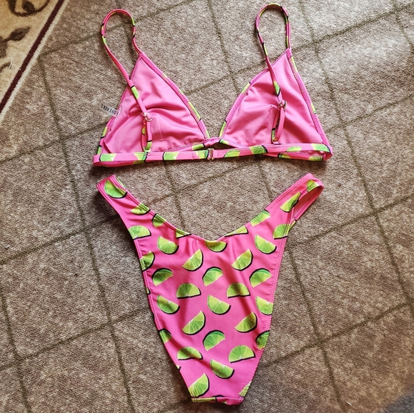 Forever 21 Lime Wedge Bikini - Picture 5 of 7